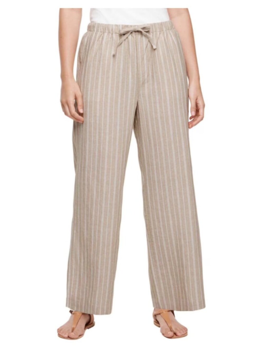 Gap Women's Linen Blend Pull-On Pant